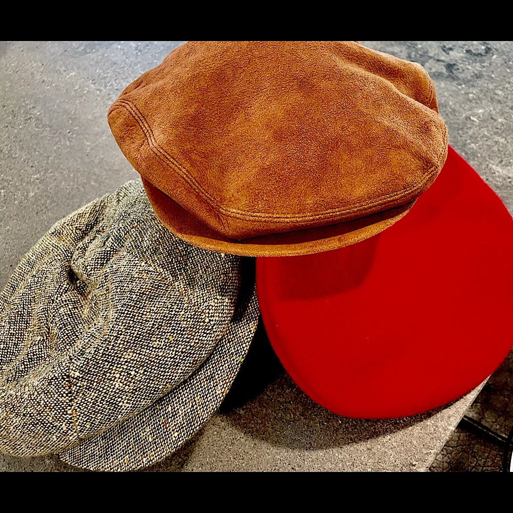 Golf Berets Tweed, Suede  Felt - Irish Made - Picture 1 of 1